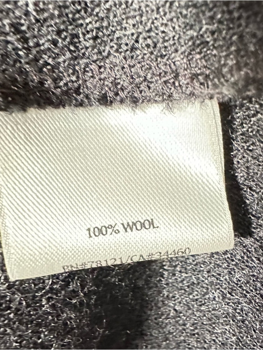 EILEEN FISHER Boiled Wool Midi Flared Skirt in charcoal - Picture 6 of 8